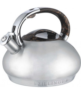 Чайник 3,0л Zillinger ZL-5007-30 Коричневый узор