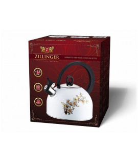 Чайник 2,5л Zillinger ZL-873 белый